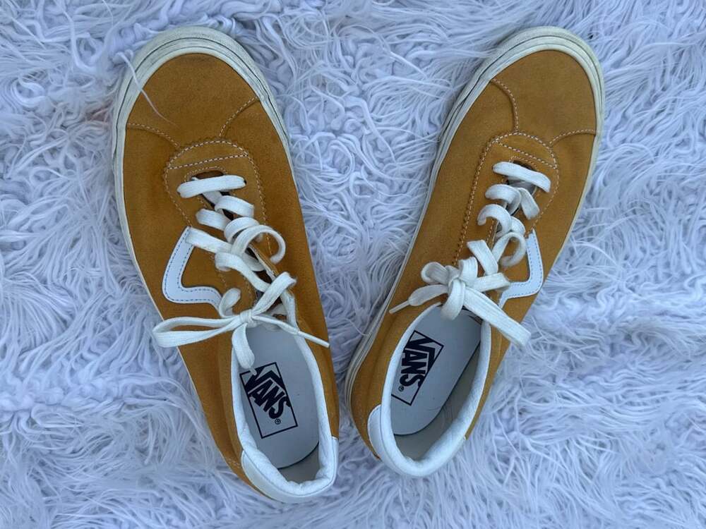 Vans Sport Yellow Suede Sneakers